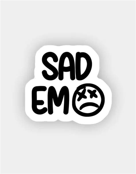 Sad Emo Stickers | RevXval Emo