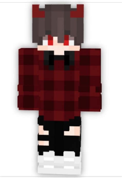 Couple Demon Red 💖 1💗 Minecraft Skins Minecraft Skins Boy Minecraft Skin