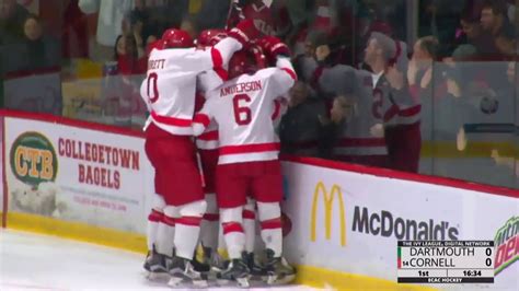 Highlights Cornell Men S Ice Hockey Vs Dartmouth 1 28 17 YouTube