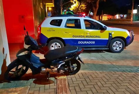 Moto furtada na região central de Dourados na quinta feira é recuperada