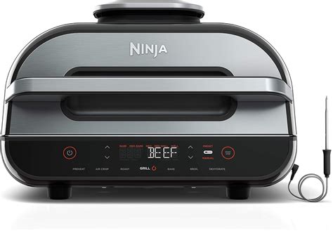 Amazon Ninja FG551 BG550 Foodi Smart XL 6 In 1 Indoor Grill With 4