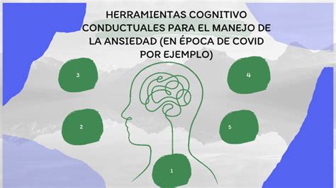 HERRAMIENTAS COGNITIVO CONDUCTUALES PARA EL MANEJO DE LA ANSIEDAD EN