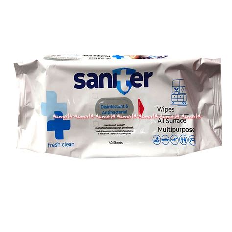 Jual Sanitizer Disinfectant Antibacterial Wipes Pcs All Surface