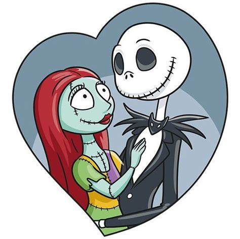 How To Draw Jack And Sally From The Nightmare Before Christmas Really