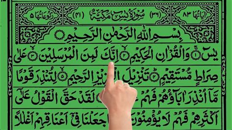 Surah Yasin Yaseen EP 245 Full With Arabic Beautiful Recitation سورہ یس36