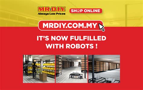 Mr Diy Online Special Robotic Warehouse Campaign Mr Diy