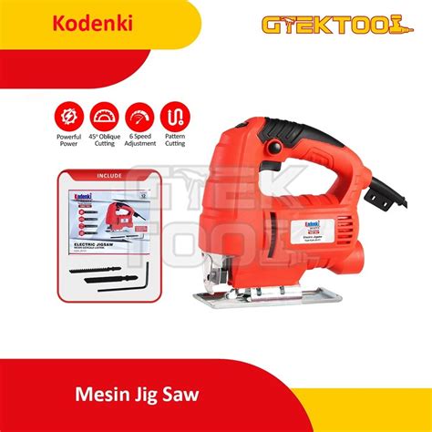 Jual Kodenki Mesin Gergaji Jigsaw Jig Saw Potong Kayu Besi Triplek