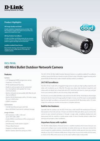 D Link Dcs 7010 L Brochure PDF