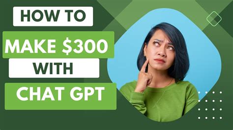 5 Ways To Actually Make Money With Chat Gpt Youtube