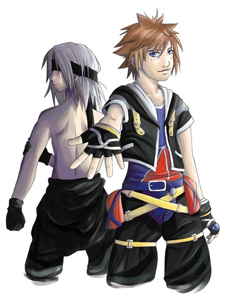 Kh Sora And Riku By Strayfish On Deviantart