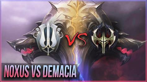 Lion And Wolf Teaser Dawnbringer Garen Vs Nightbringer Darius Noxus