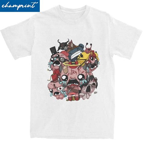 Men Women The Binding Of Isaac T Shirts Video Game Cotton Clothes