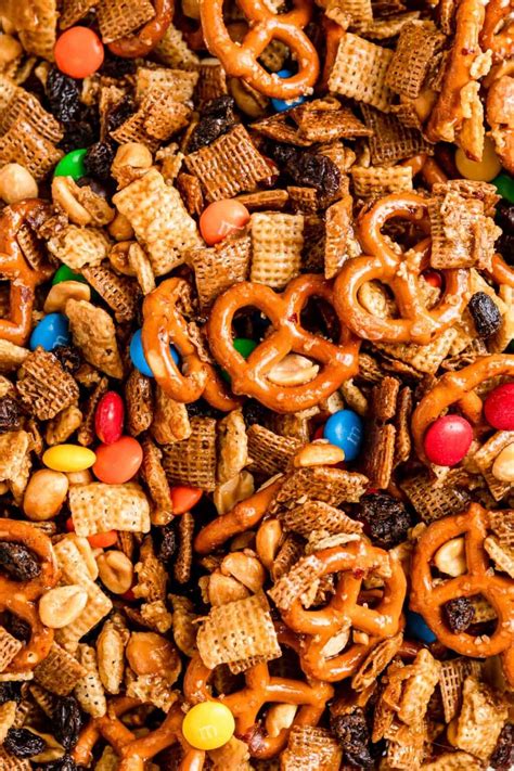 Sweet And Salty Snack Mix Recipe Dinner Then Dessert