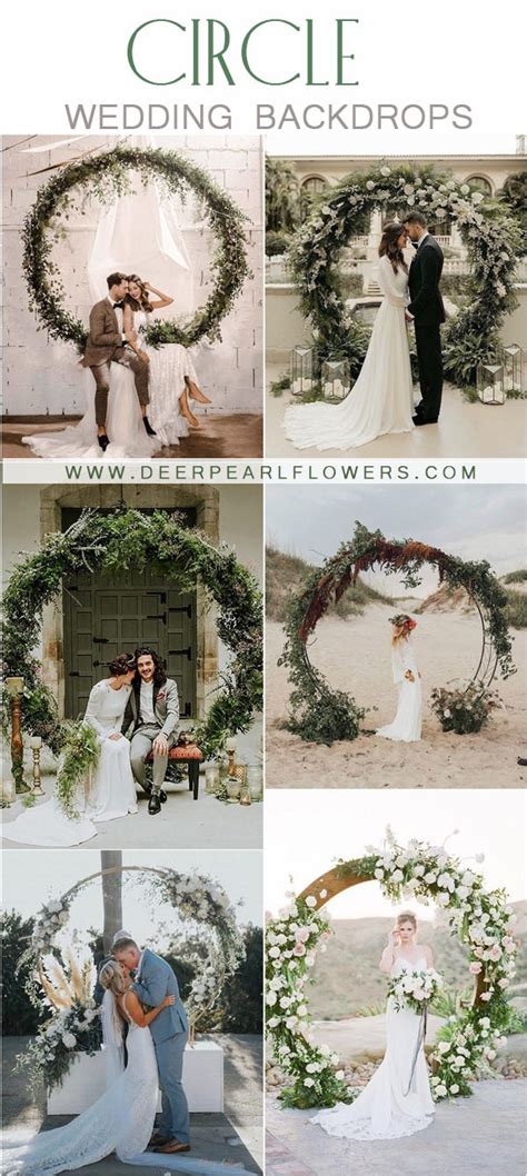 20 Circle Arch Wedding Ideas And Moon Gate Arches 2023