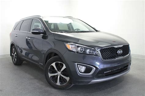 Kia Sorento Exv6 Awdcuirtoit7 Passapple Carplay 2017 Gris 118