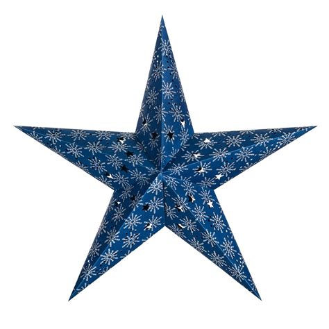 Lampion ALLADIN STAR Gwiazda Betlejemska 5 Ramion Granatowy