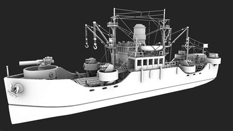 3D Battleship Model - TurboSquid 2033969