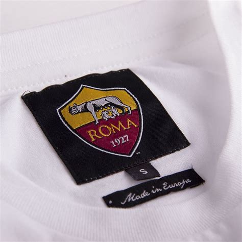 AS Roma Away Retro T Shirt Retrofootball