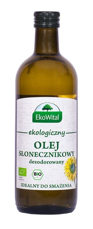 Olej Słonecznikowy Do Smażenia Bio 1L Eko Wital Eko Wital Sklep