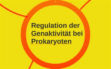 Regulation der Genaktivität bei Prokaryoten by Calvin Schmitz on Prezi