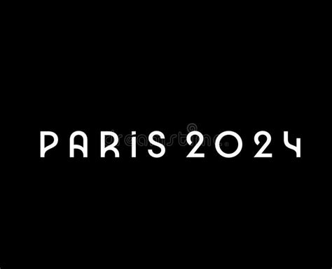 Olympic Games Paris Official Logo Symbol Abstract Editorial Stock