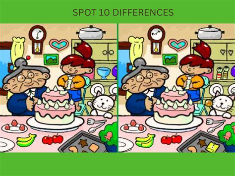 Spot The Difference Challenge Find All 13 Differences