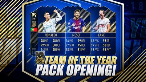 FIFA 18 TOTY PACK OPENING TEAM OF THE YEAR FORWARDS 100K PACKS CAN