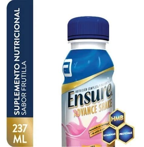 Ensure Suplemento Nutricional Advance Frutilla Ml Ensure Leches Y