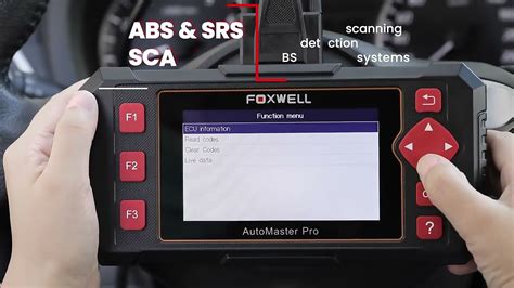 Foxwell Car Scanner Nt Elite Obd Scanner Abs Srs Transmission Check