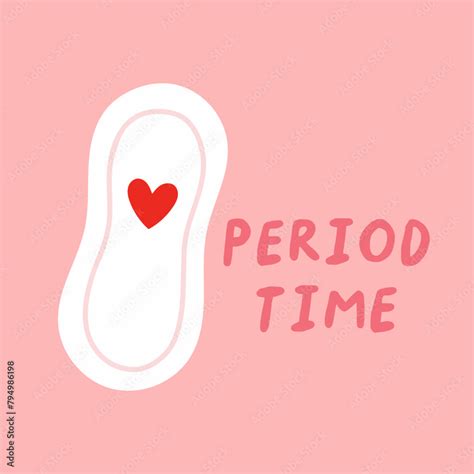 Menstruation Lettering Card Menstrual Cycle Quote Periods Lettering For Card Banner Poster