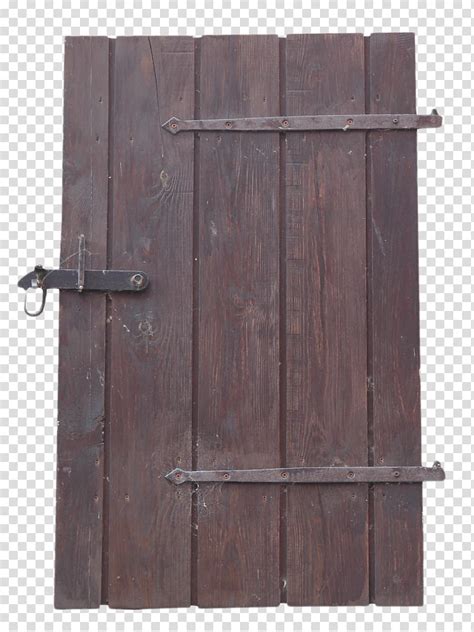 Old Door Brown Wooden Door Transparent Background Png Clipart Hiclipart