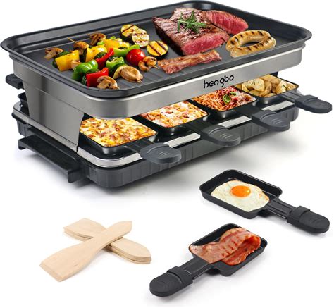 Amazon De ROMMELSBACHER RC 1600 Raclette Grill Fun For 4 4 Tischgrill