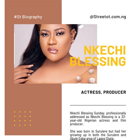 streetotmedia — Nkechi Blessing Biography: Age, Husband, Son,...