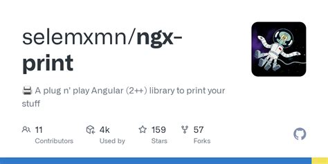 GitHub Selemxmn Ngx Print Printer A Plug N Play Angular 2