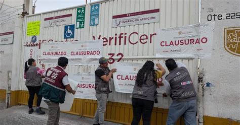 Sedema Clausura Verificentro En La Agrícola Oriental Por
