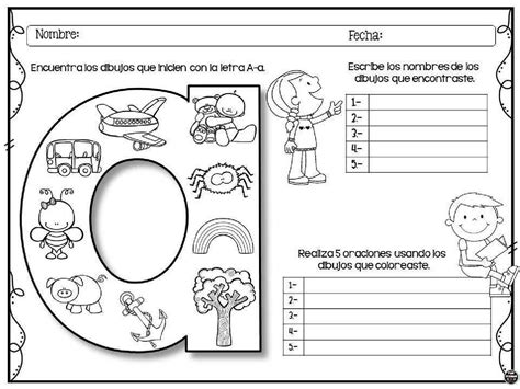 Colorea Encuentra Y Escribe Con Las Letras Del Abecedario Escritura Creativa Y Letras Del