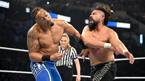 Andrade Vs Carmelo Hayes SmackDown Highlights July 19 2024 WWE