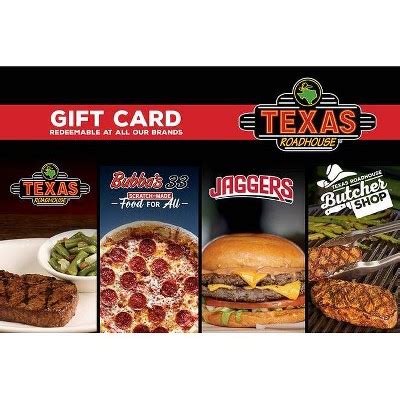 Texas Roadhouse Multi Brand Gift Card Email Delivery Target