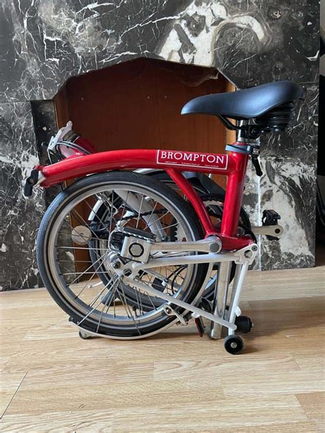 V Lo Pliable Brompton Sprinter Occasion Reconditionn Vendre Son Velo