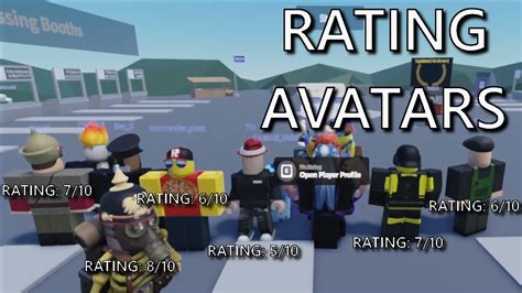 Genius Rates Avatars In Roblox Rate My Avatar Youtube