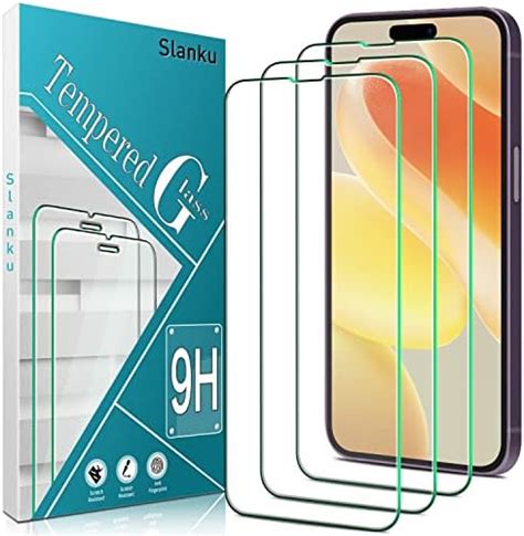 Jetech Full Coverage Screen Protector For Iphone 14 Pro 61 Inch 9h Tempered Glass Film Case