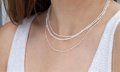 Freshwater Seed Pearl Necklace Everett