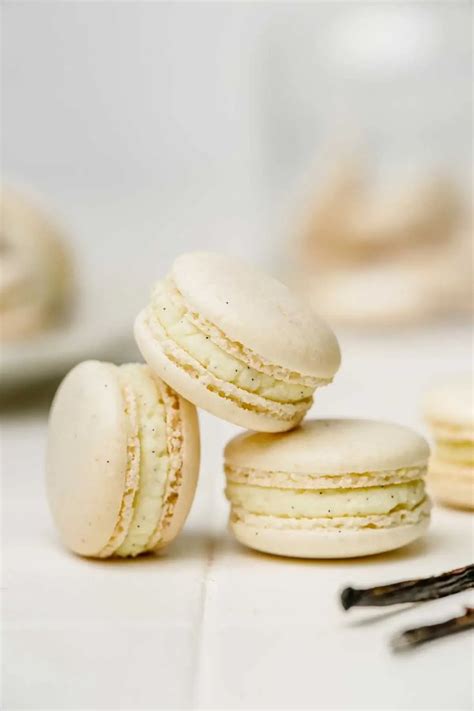 Recette Des Macarons Vanille Avec Ganache Mont E Vanille In