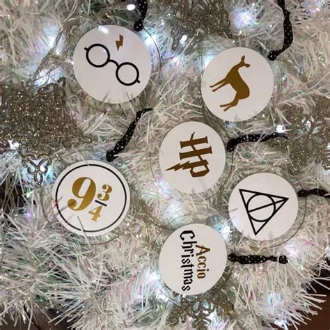 Esferas De Navidad Harry Potter Kit Pz Cm Env O Gratis