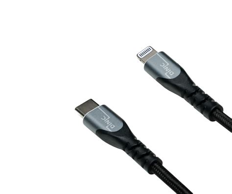 DINIC Kabel Shop DINIC Premium Lightning Sync Und Schnellladekabel