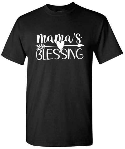 Mamas Blessing Arrow First Time Mom T Shirt Quirky Mom T Shirt Mama