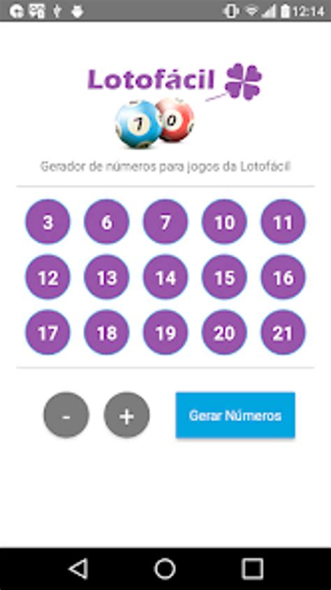 Lotof Cil Gerador De N Meros Para Android Descargar