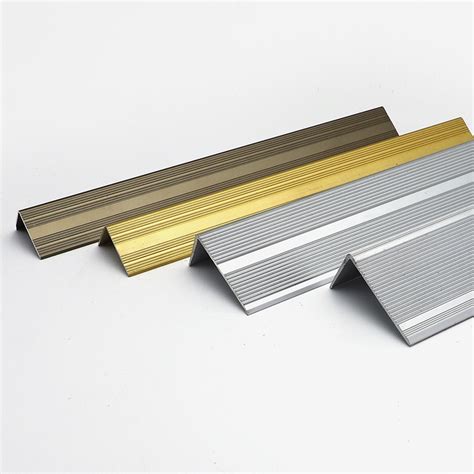 Factory Wholesale Custom Metal Stair Nose Tile Edging Trim China