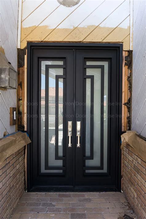 Custom Modern Design Custom Iron Door Precise Iron Doors In 2024