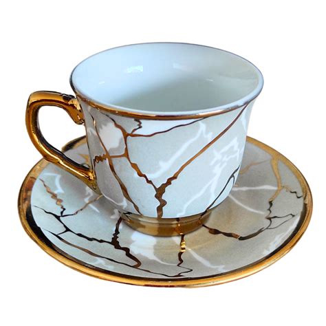 Xicara De Porcelana Branca Conjunto Xicaras Pires Ml Shopee